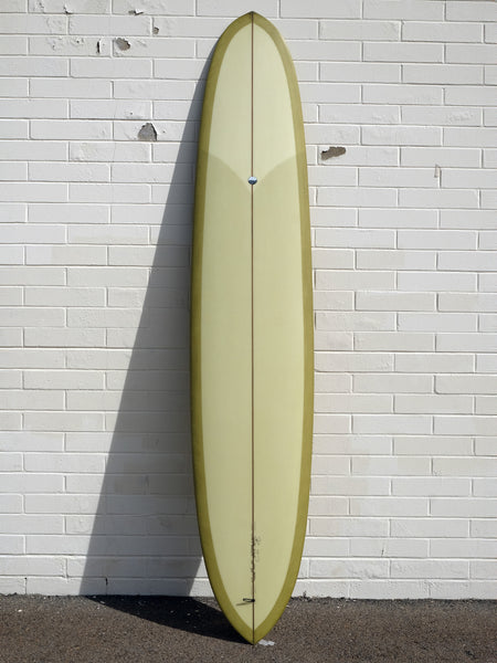 Woodin Surfboards | 9'9” Switchblade Pale Green Longboard