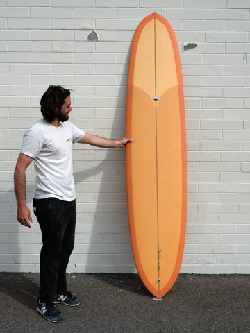 Woodin Surfboards |  8’6” Switchblade Apricot Surfboard