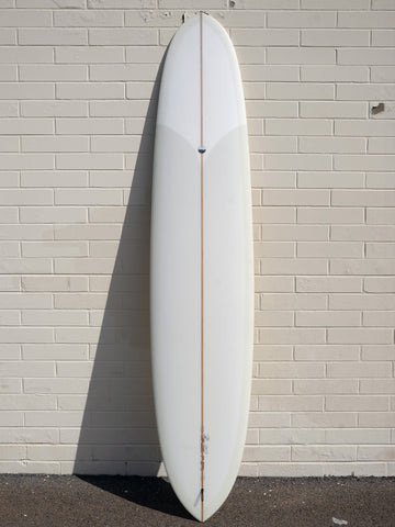 Woodin Surfboards | 9’3” Switchblade Swiss Coffee Longboard - Surf Bored