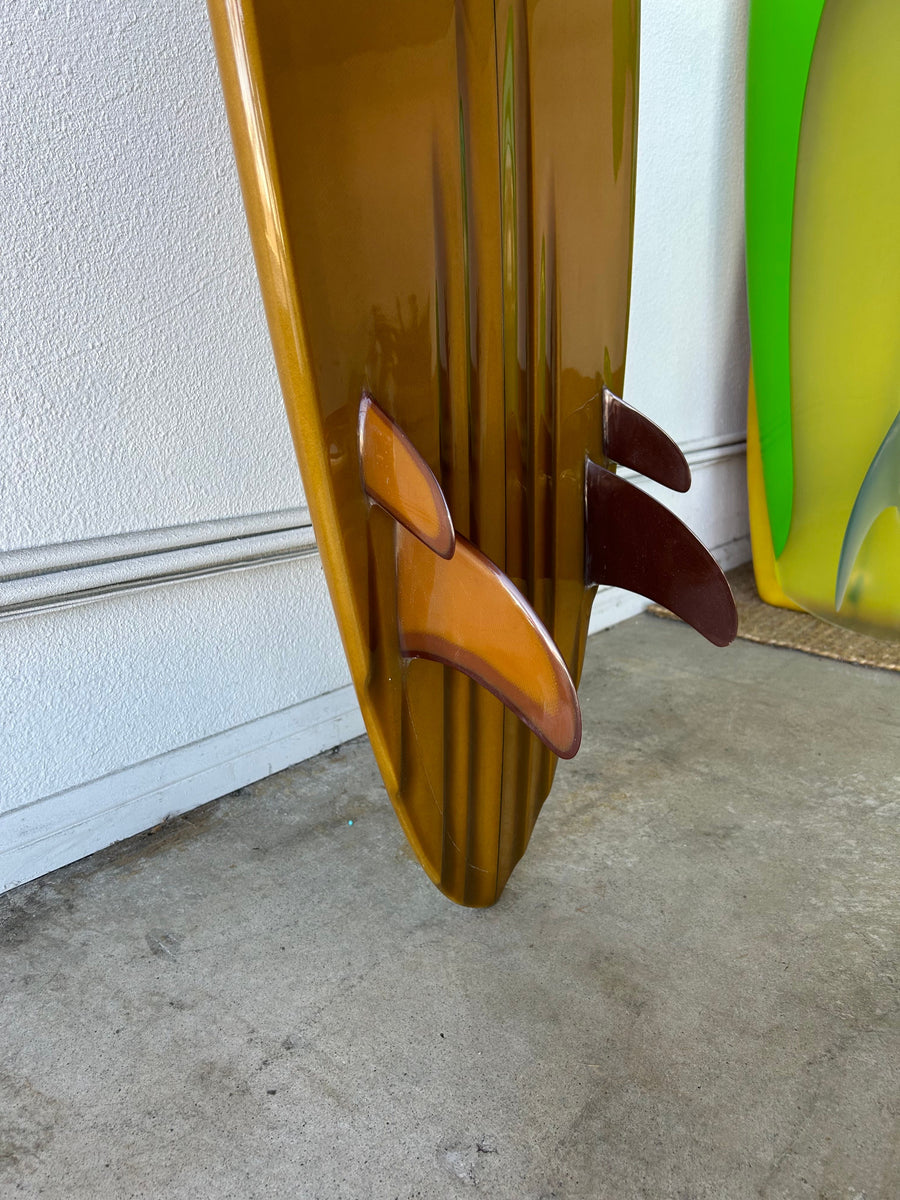 Woodin Surfboards | 7’0" MIDI in Psychedelic Spray Surfboard
