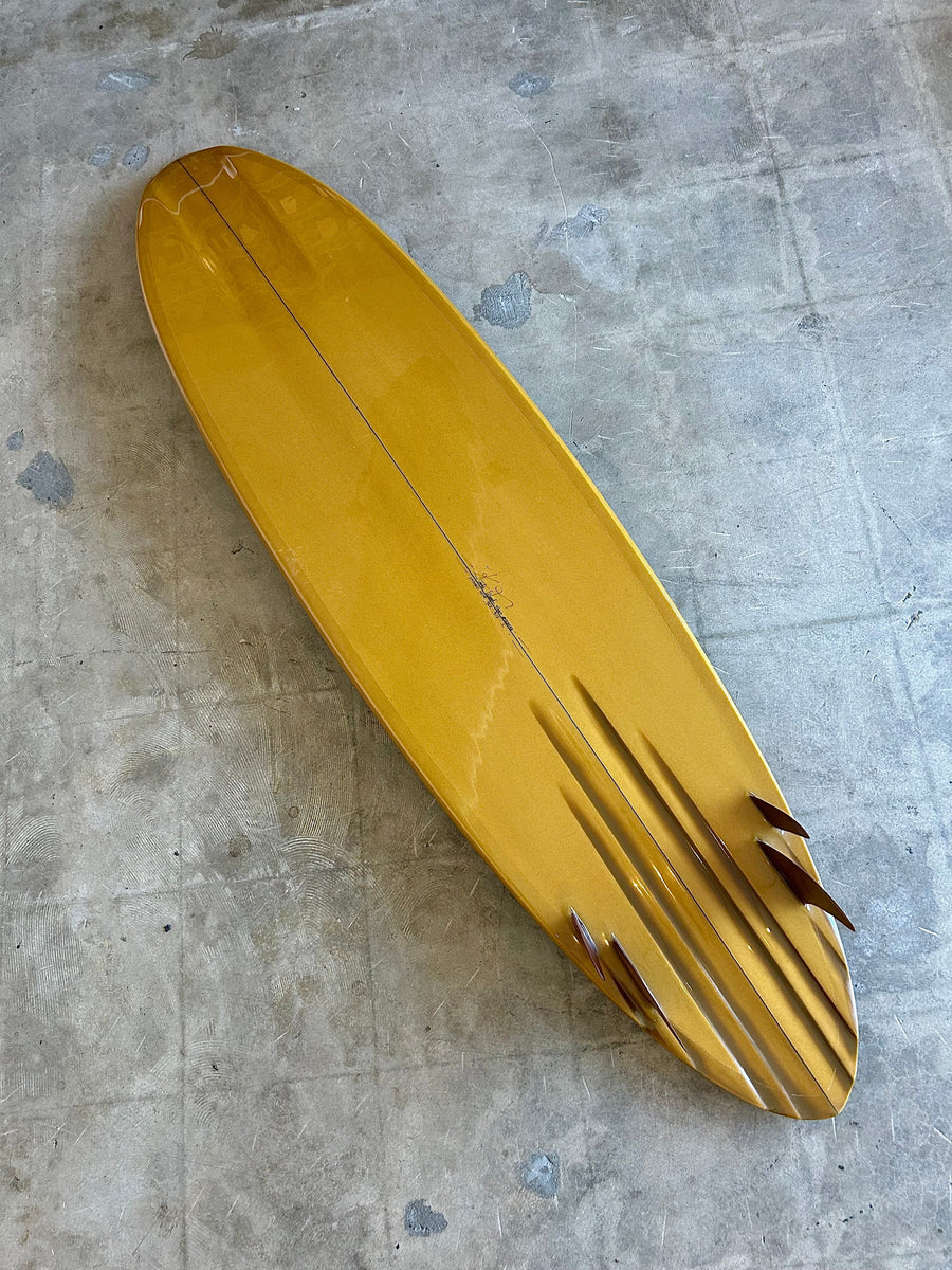 Woodin Surfboards | 7’0" MIDI in Psychedelic Spray Surfboard