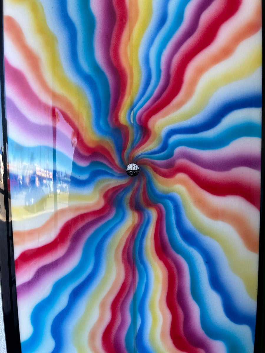 Woodin Surfboards | 8’0" Stage 2 in Psychedelic Spray Surfboard