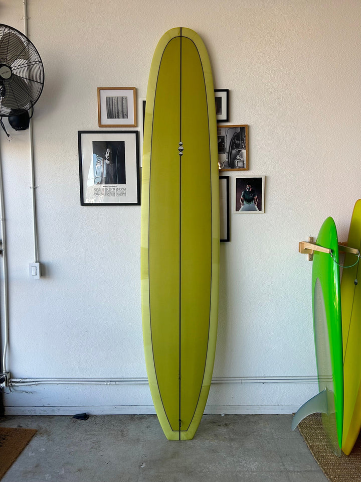 Woodin Surfboards | 6'10” Gypsy Eye in Light Teal Acid Blob