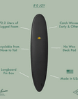 8'0 R-Series | Joy Soft Top Surfboard