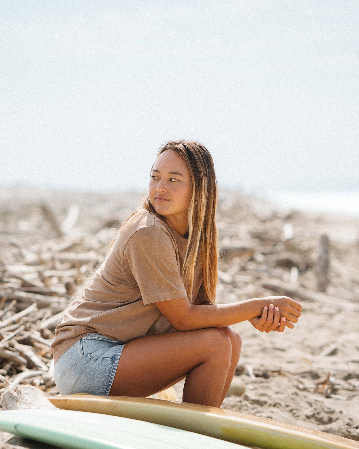 Beach T-Shirt - Surf Bored