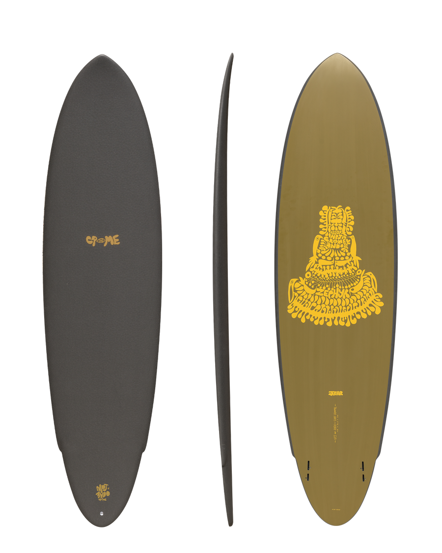 Surf Crime | Zephyr - Npj + Ando Soft Top Surfboard Surf Crime | Zephyr - Npj + Ando Soft Top Surfboard