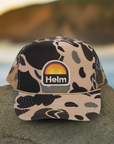 Sunrise Patch Trucker Hat | Duck Camo - Surf Bored