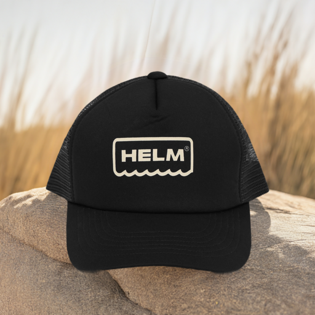 OG Logo Trucker Hat | Navy - Surf Bored