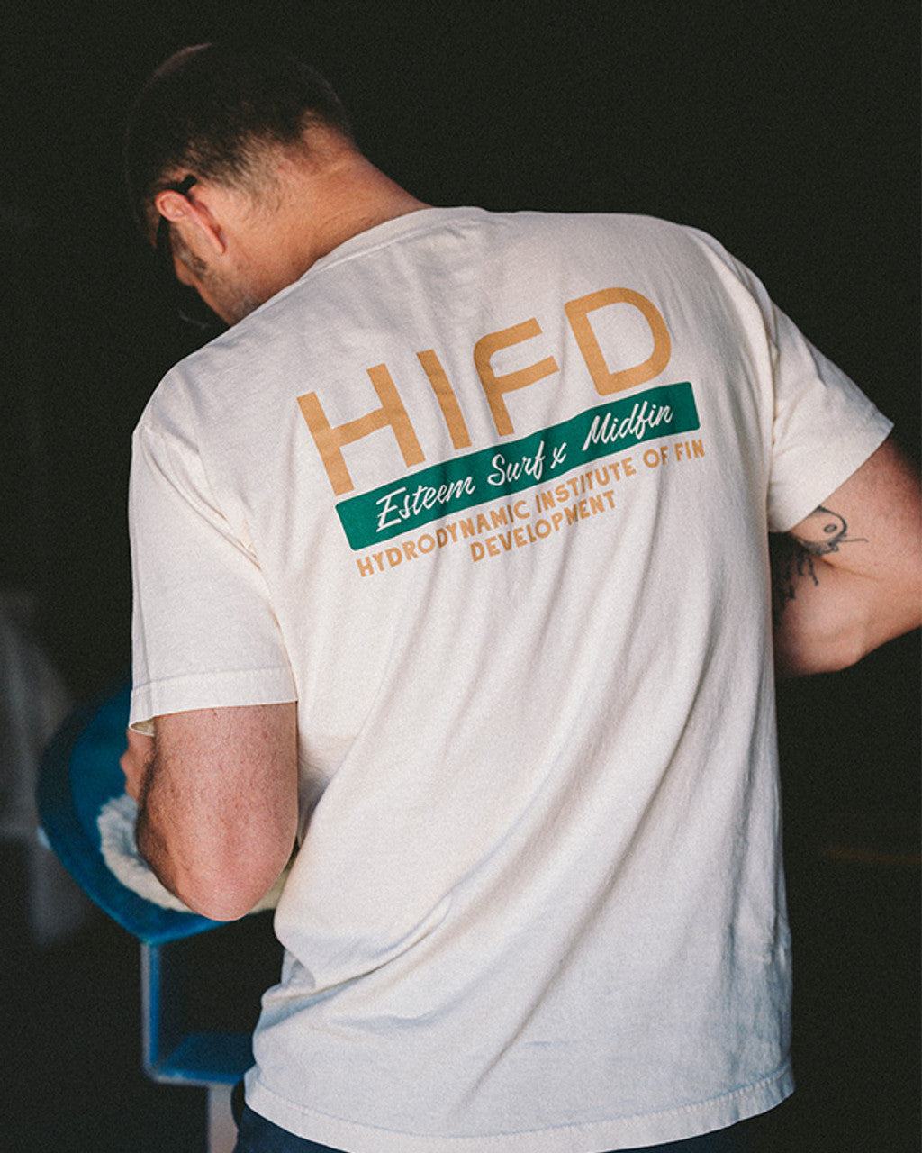 HIFD | Midfin x Esteem Tee - Surf Bored