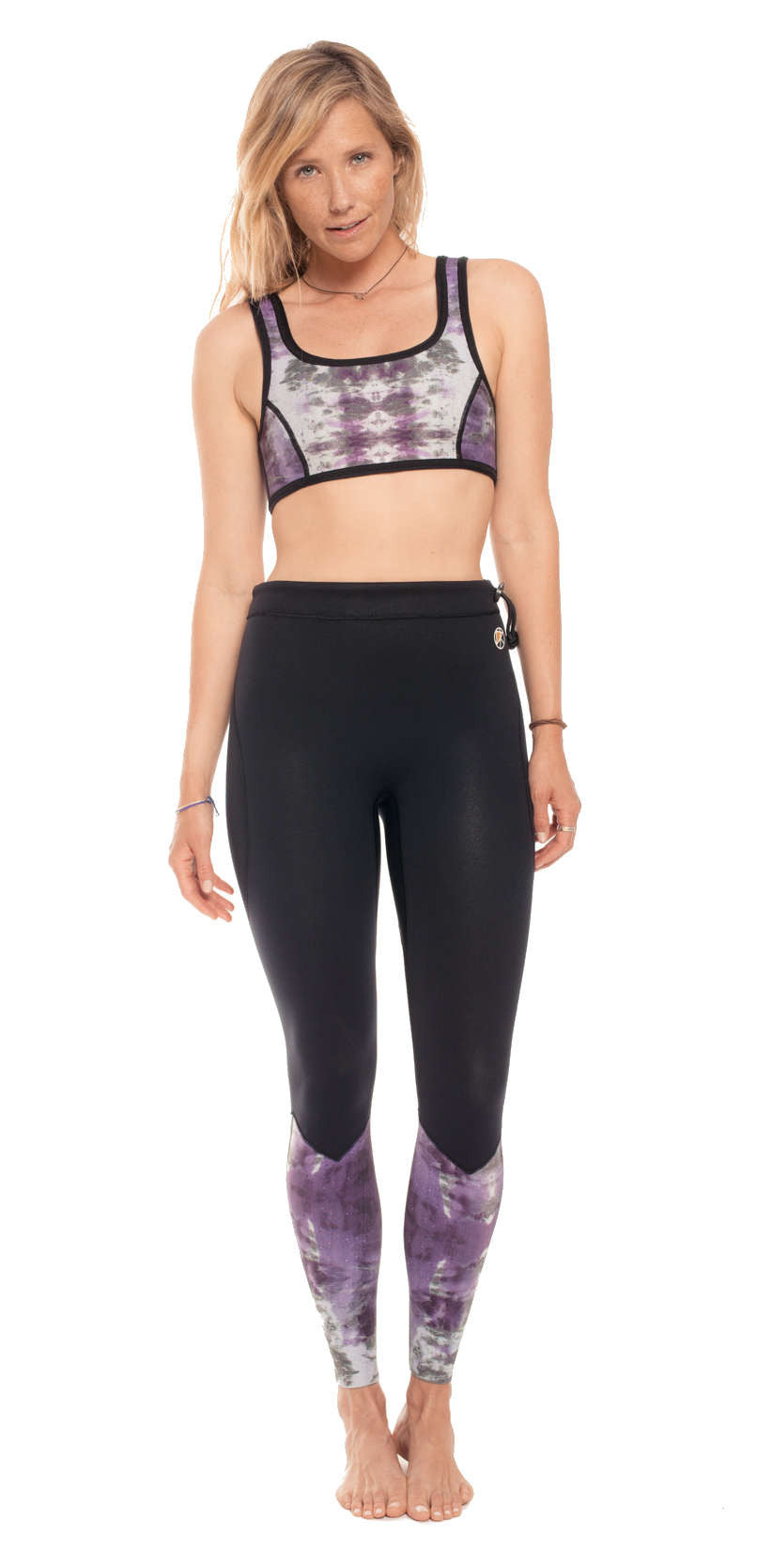 2mm Psychedelic Reversible Surf Leggings - Surf Bored