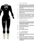 LA LUNA 5/4 CHEST ZIP FULLSUIT