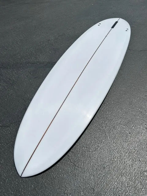 LOVE MACHINE 7'10" LIZZY I CLEAR/BLUE LAMS SURFBOARD - Surf Bored