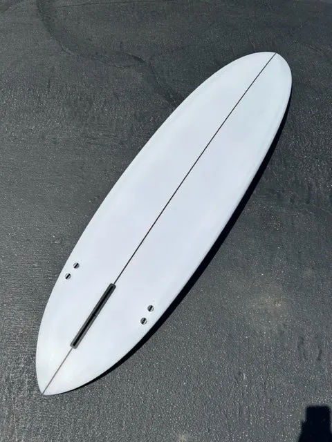 LOVE MACHINE 7'4" LIZZY I CLEAR/OLIVE LAMS SURFBOARD - Surf Bored