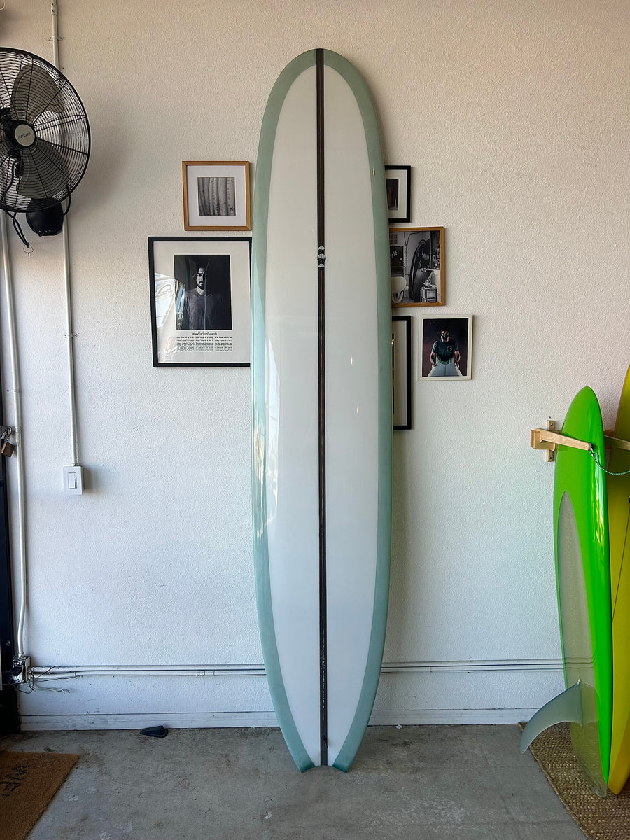 Woodin Surfboards | 9’5” Magic Carpet in Blue Heather Longboard