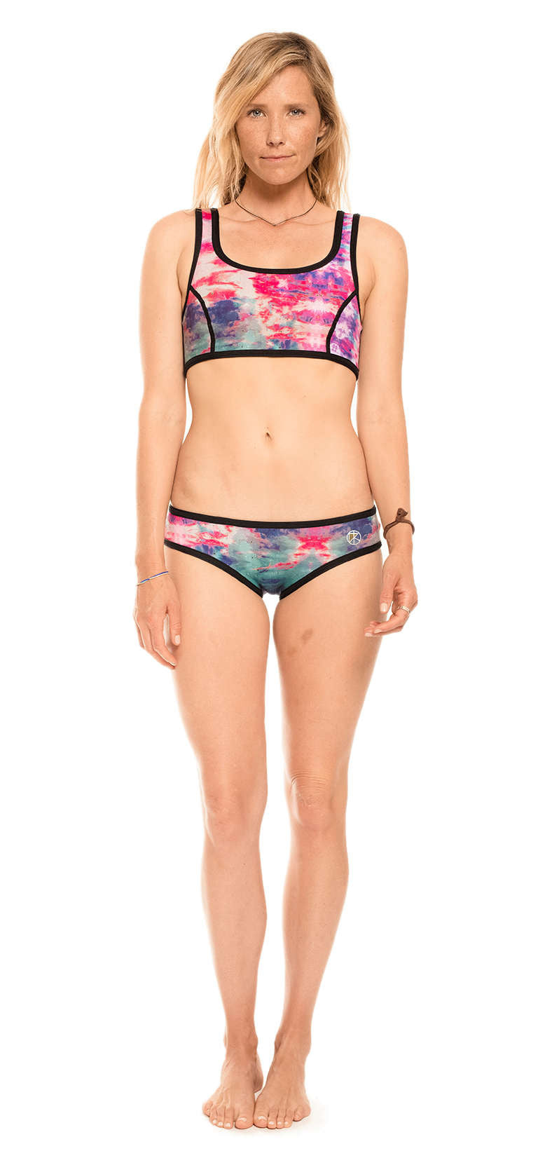 2mm Neo-Sport Bikini Top - Surf Bored