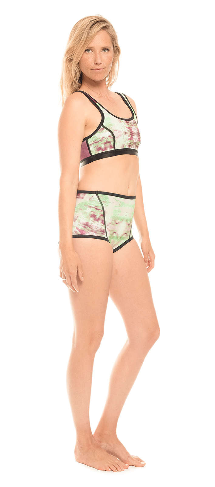 2mm Neo-Sport Bikini Top - Surf Bored
