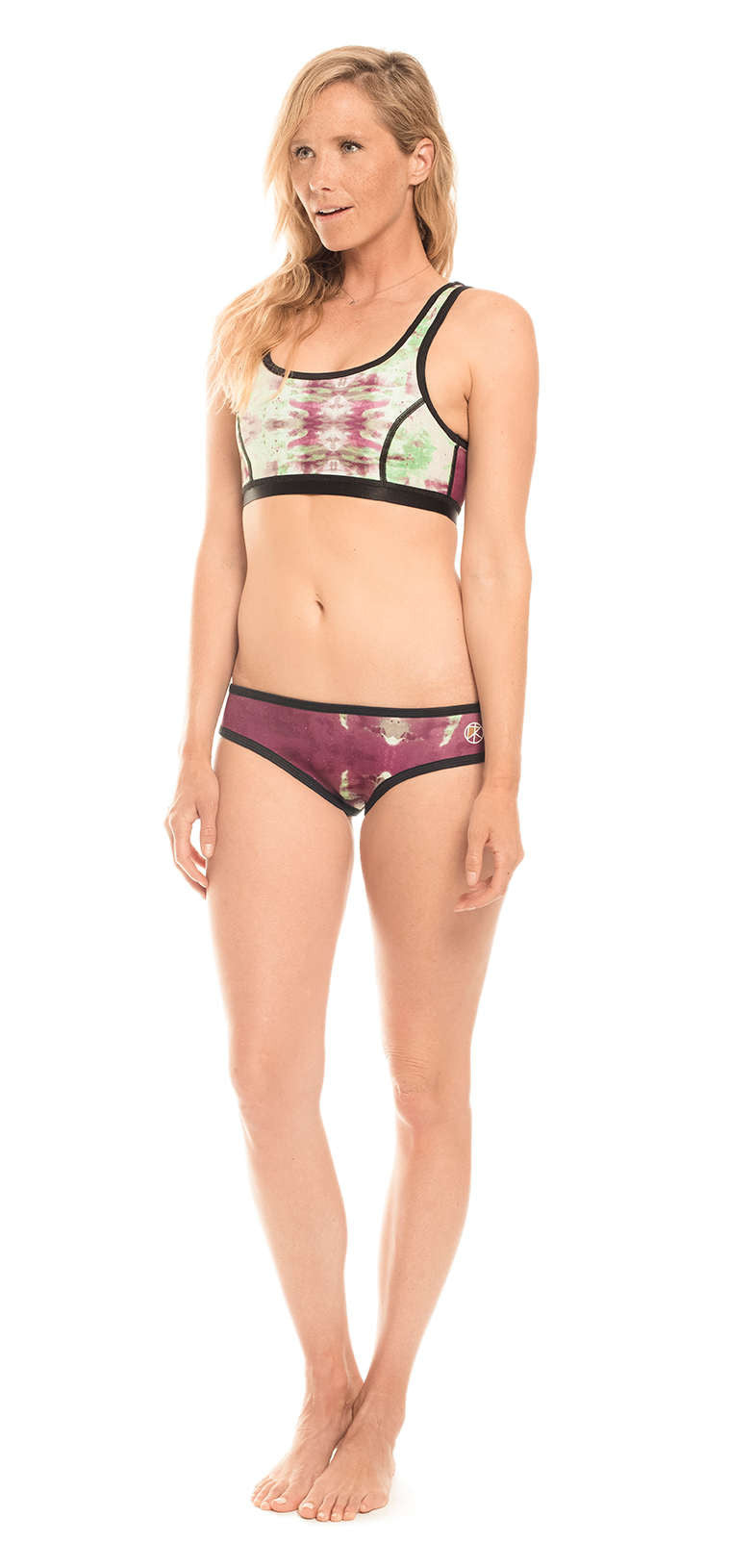 2mm Neo-Sport Bikini Top - Surf Bored
