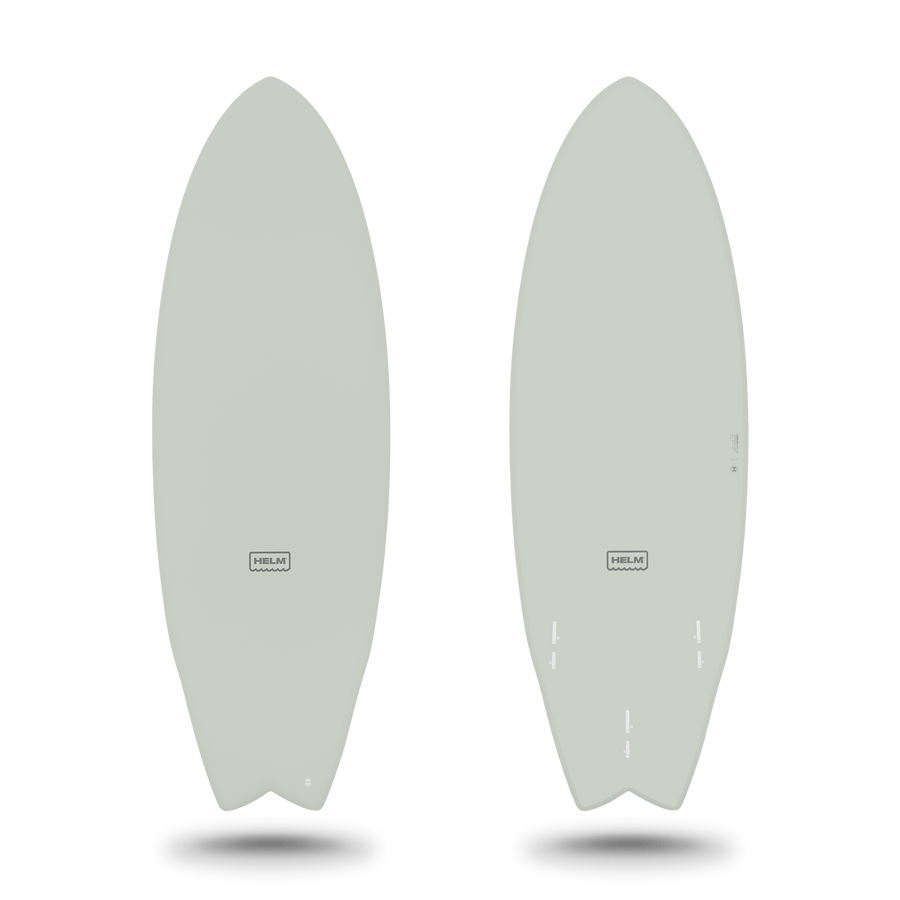 PERFORMANCE FISH - PISTACCIO SOFT TOP SURFBOARD - Surf Bored