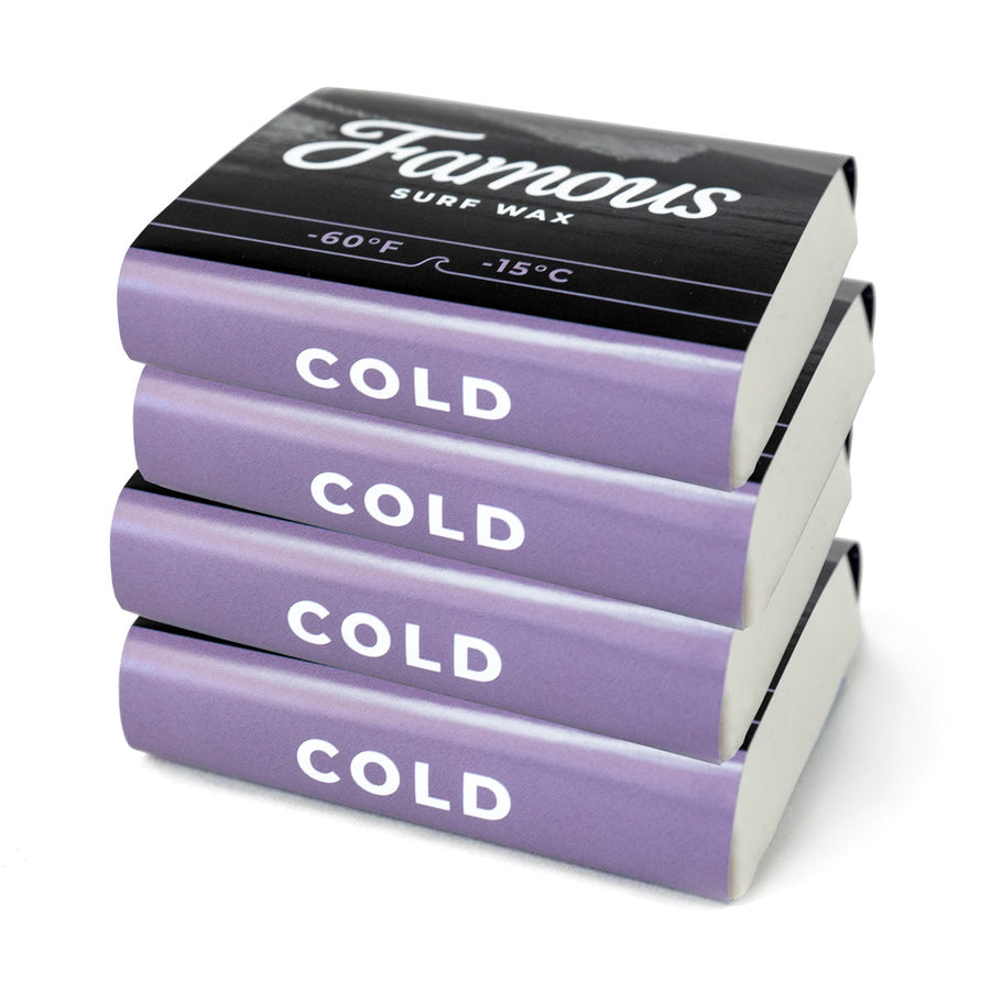 4-Packs of Famous Surf Wax - Surf Bored