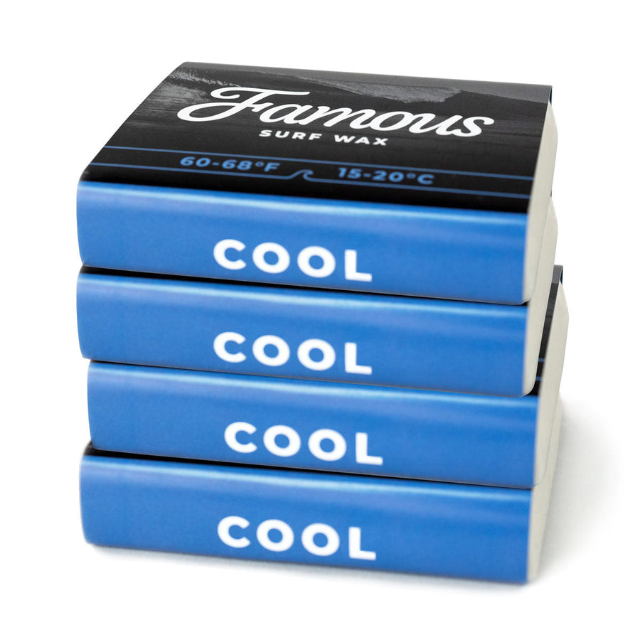 4-Packs of Famous Surf Wax - Surf Bored