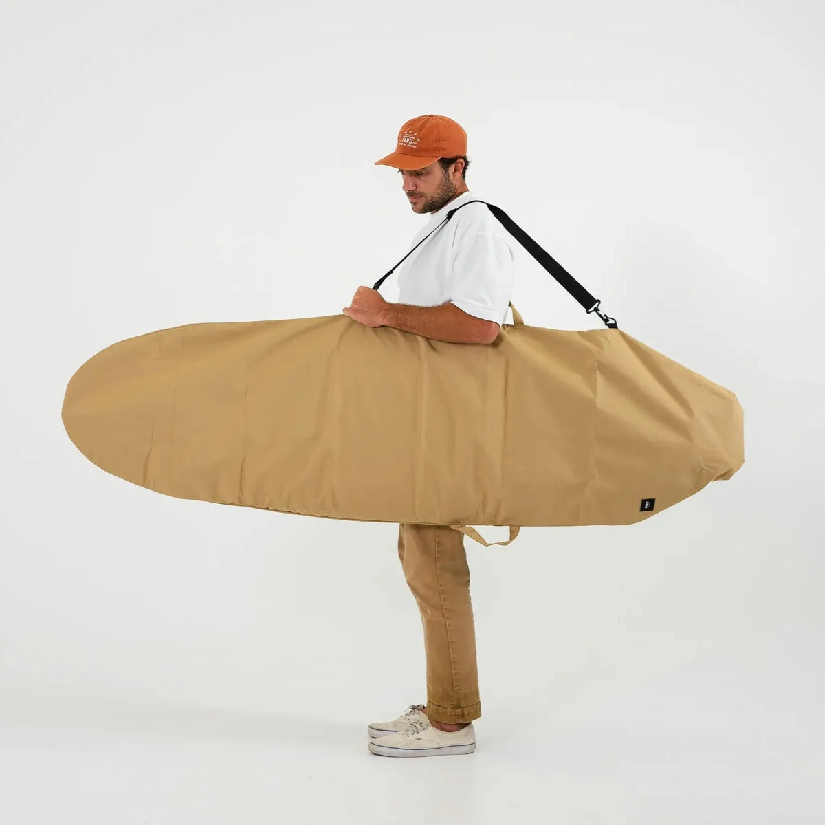 Harbor Tan Canvas Surfboard Bag - Surf Bored