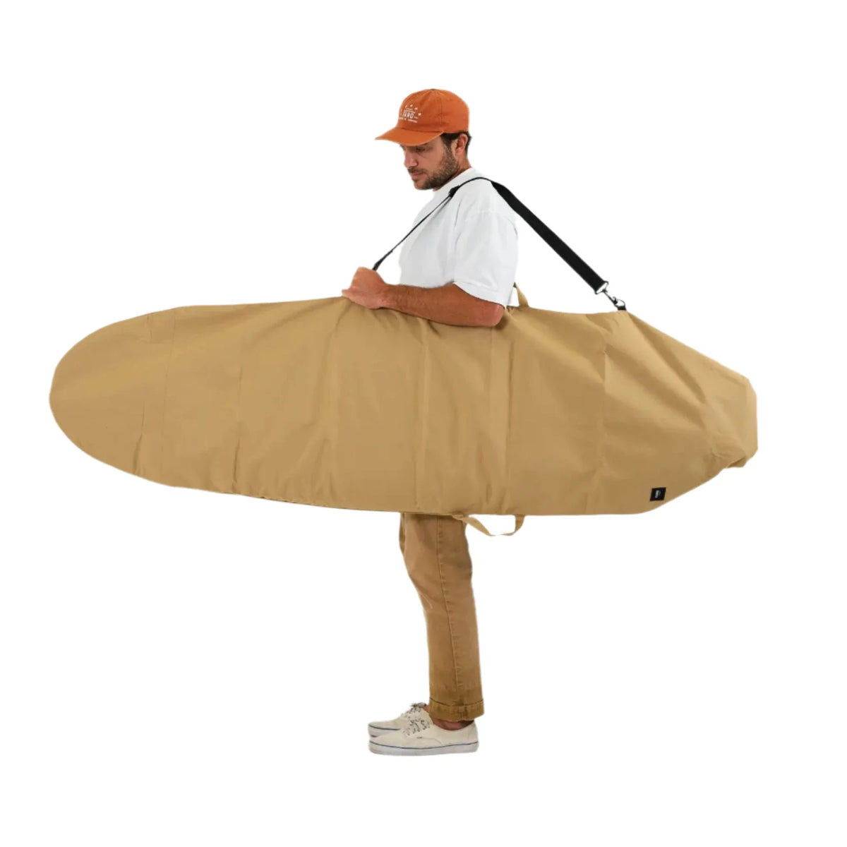 Harbor Tan Canvas Surfboard Bag - Surf Bored