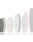 WEEKENDER - SLATE SOFT TOP SURFBOARD