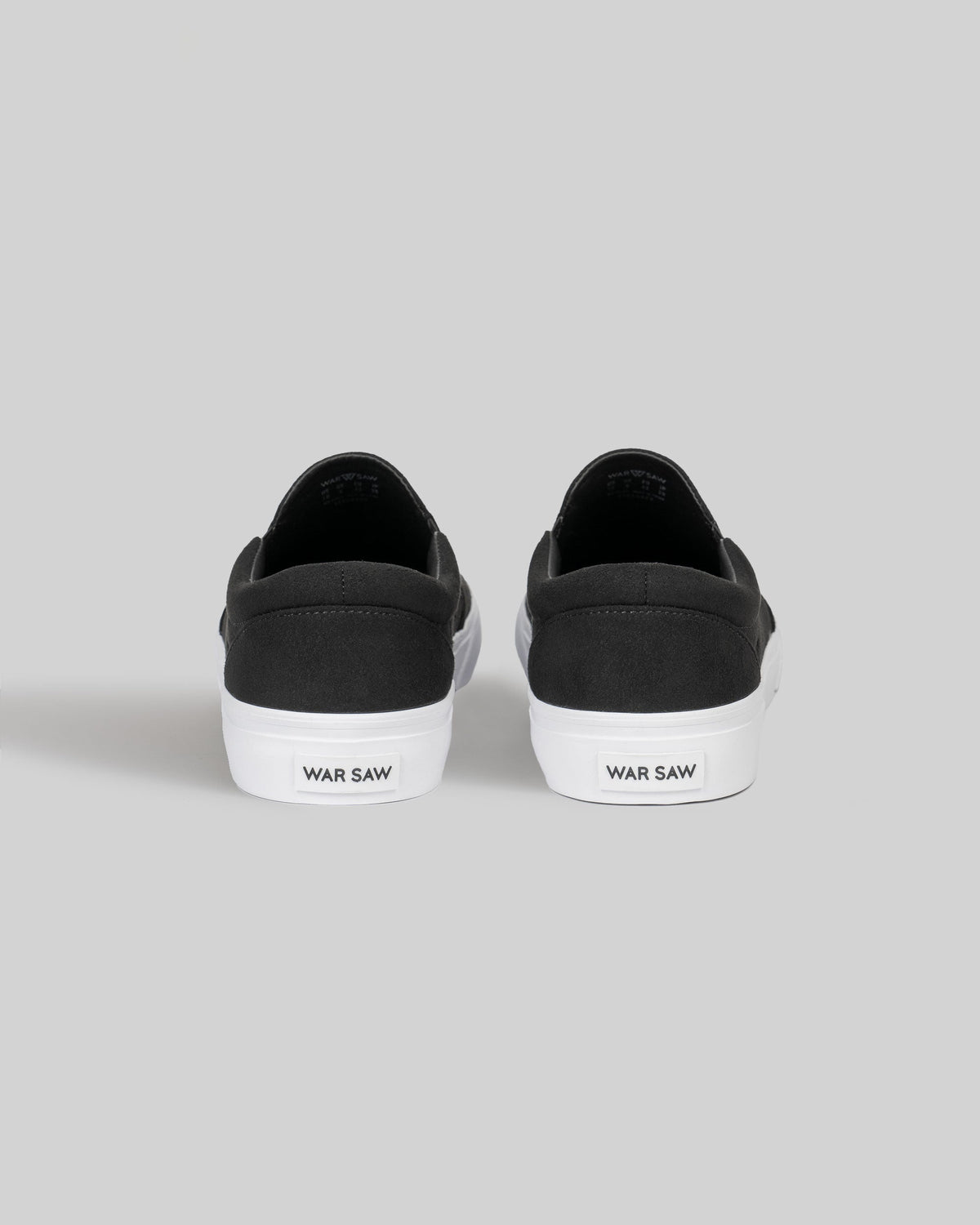 STRANGER SLIP-ON | BLACK / WHITE SYNTHETIC - Surf Bored