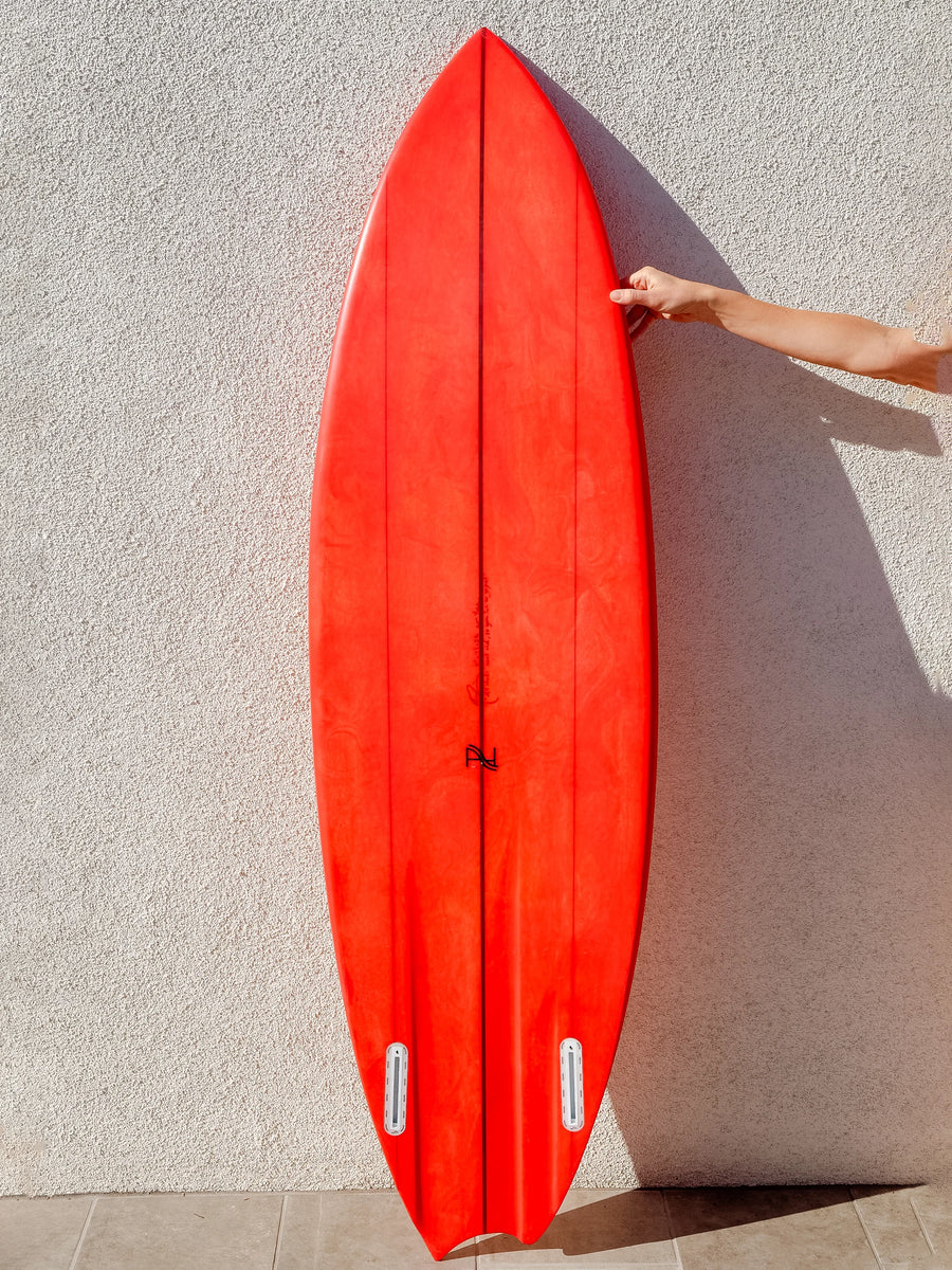 A&H Vessels | 5’11” Ordainer Reg Foot Volcano Surfboard (USED) - Surf Bored