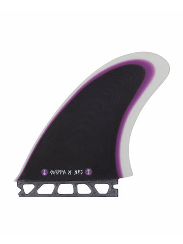 Captain Fin Co. | Chippa Wilson + Neal Purchase Jr. Twin (Single Tab) Fins - Surf Bored