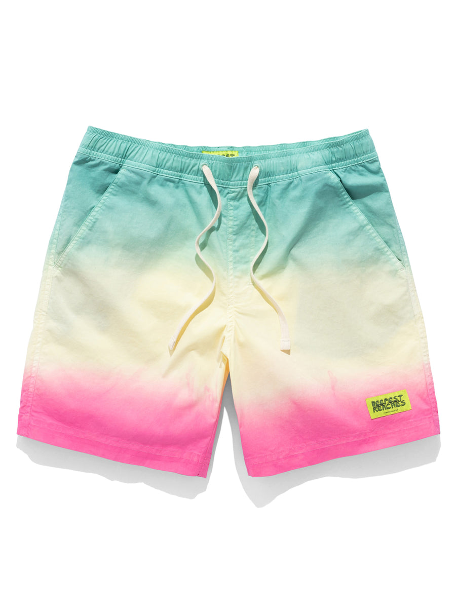 Deepest Reaches Mens Fade Elastic Boardshort - Surf Bored