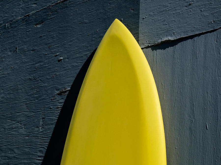 Deepest Reaches | Mega Fish 7’7” Old Yellow Surfboard - Surf Bored