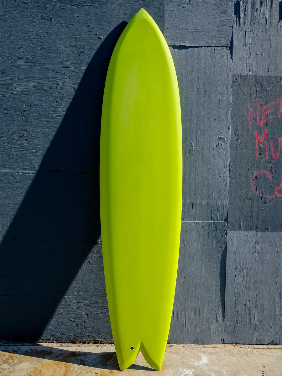 Deepest Reaches | Mega Fish 8’0” Retro Green Surfboard - Surf Bored