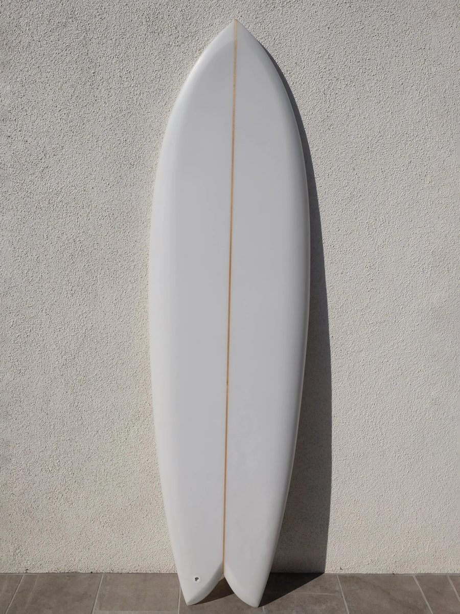 Deepest Reaches | 6’6” Mega Fish Clear Surfboard (USED) - Surf Bored