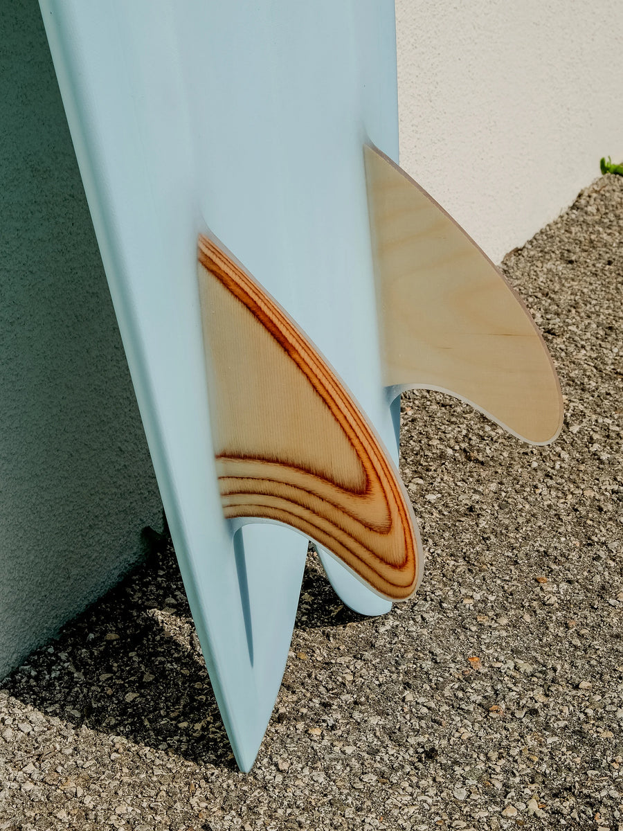 Deepest Reaches | Deepest Reaches | 7’0” Mega Fish Fijian Blue Surfboard - Surf Bored