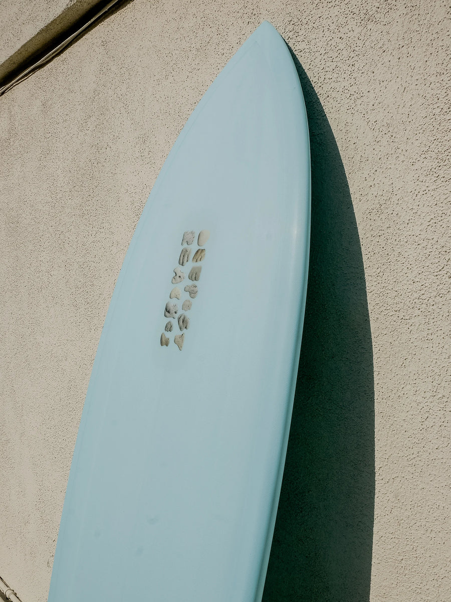 Deepest Reaches | Deepest Reaches | 7’0” Mega Fish Fijian Blue Surfboard - Surf Bored