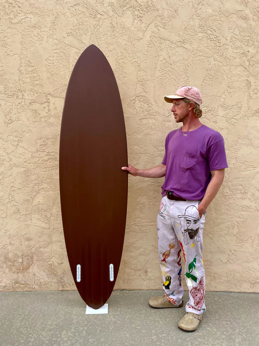 Eternal Life | ETERNAL LIFE | 7'0" VANILLA ROOT BEER TWIN PIN SURFBOARD - Surf Bored