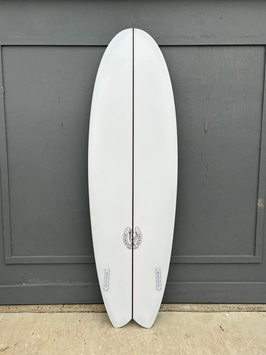 Kookapinto Shapes | 6'5" Thick Twin Fish Surfboard - Surf Bored