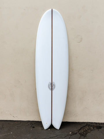 Kookapinto Shapes | 6'8" Thick Twin Fish Surfboard - Surf Bored