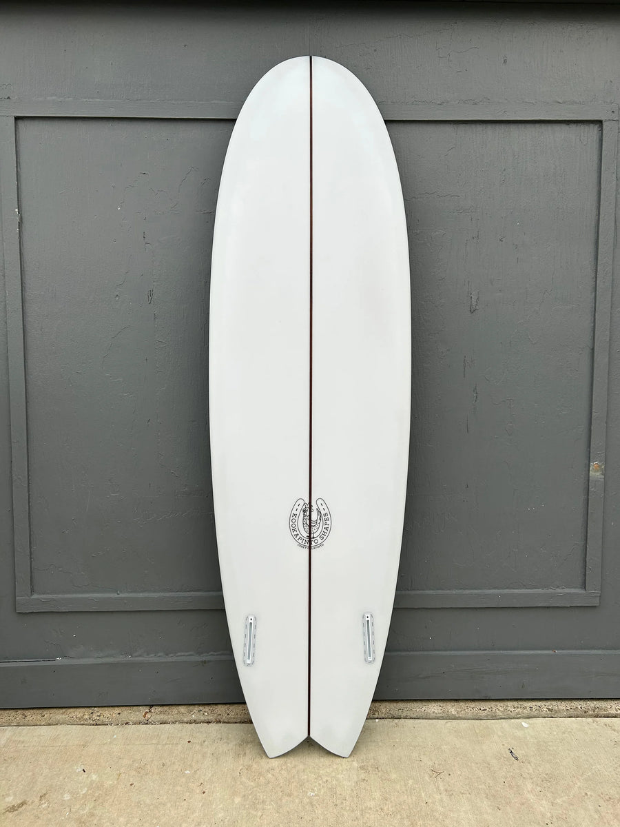 Kookapinto Shapes | 6'8" Thin Twin Fish Surfboard - Surf Bored