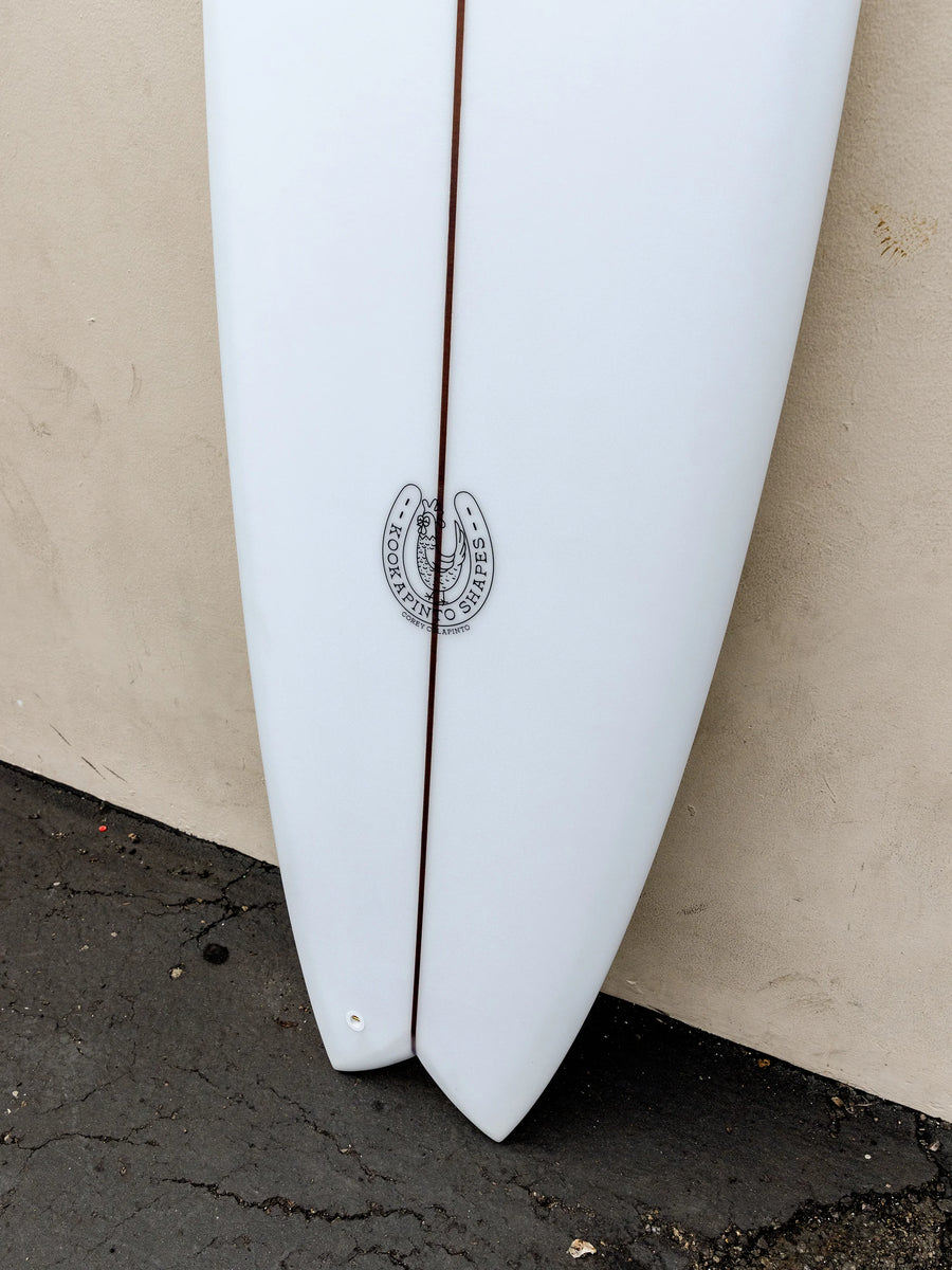 Kookapinto Shapes | 6'8" Thin Twin Fish Surfboard - Surf Bored