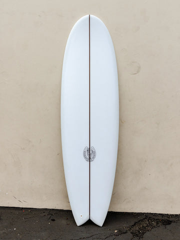 Kookapinto Shapes | 6'8" Thin Twin Fish Surfboard - Surf Bored