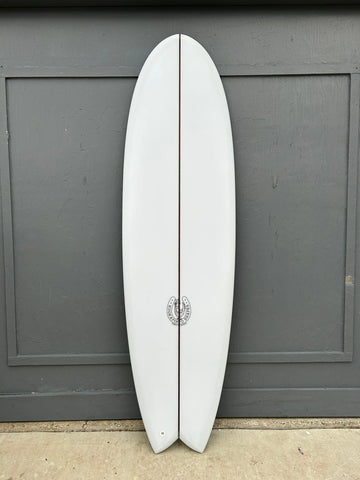 Kookapinto Shapes | 6'8" Thin Twin Fish Surfboard - Surf Bored