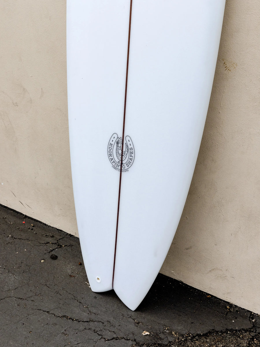 Kookapinto Shapes | 7'2" Thin Twin Fish Surfboard - Surf Bored