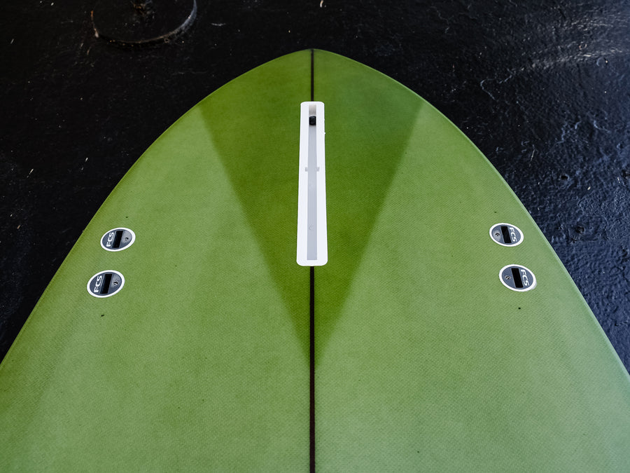 Love Machine | ThickLizzy 7’10” Moss Clear Surfboard - Surf Bored