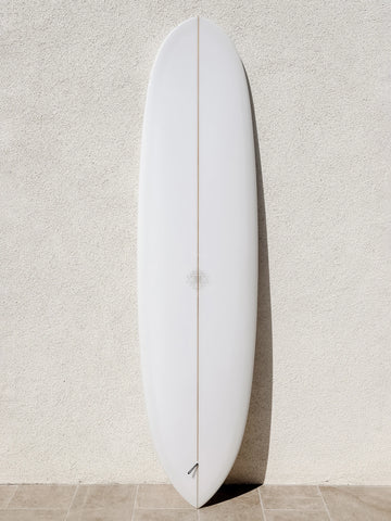 Mandala | Mandala | 7’10” Clandestino Clear Mid-Length Surfboard - Surf Bored
