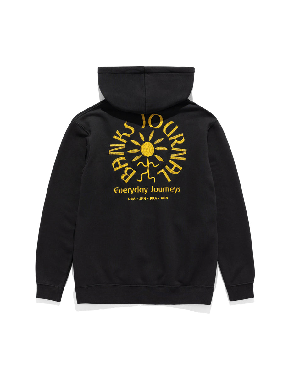 Mens Fleece Suntread Hoodie - Surf Bored
