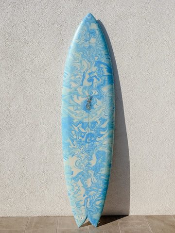 Nuevo Camino | Daytona Twin 6’10” China Smoke Surfboard - Surf Bored