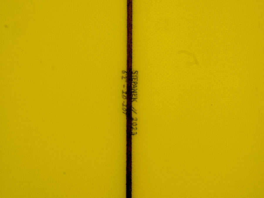 STPNK | STPNK | 6’2” 1D 10T Aureolin Yellow Surfboard - Surf Bored