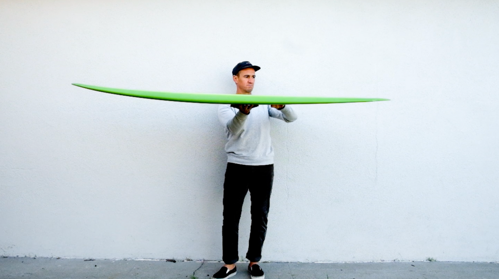 Deepest Reaches | Kozmk Kruzr 7’1" Single Fin Green Fade Surfboard Video